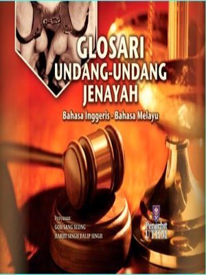 cover image of Glosari Undang-undang Jenayah